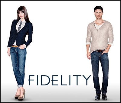 Fidelity Jeans Size Chart