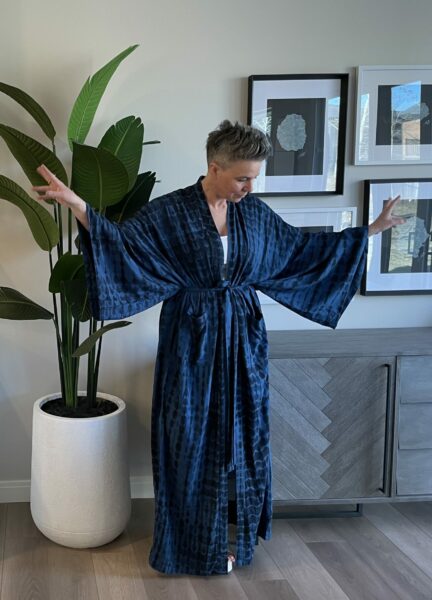 Kim in espy The Label kimono